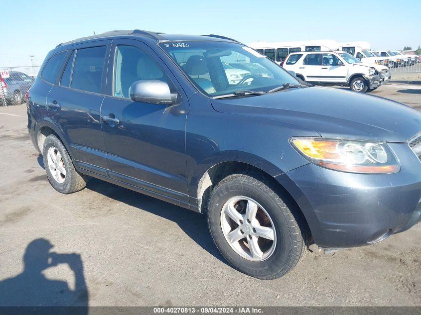 2007 Hyundai Santa Fe Gls VIN: 5NMSG13D77H054737 Lot: 40270813