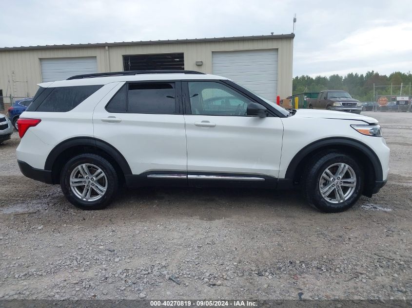 2022 Ford Explorer Xlt VIN: 1FMSK7DH5NGB35738 Lot: 40270819