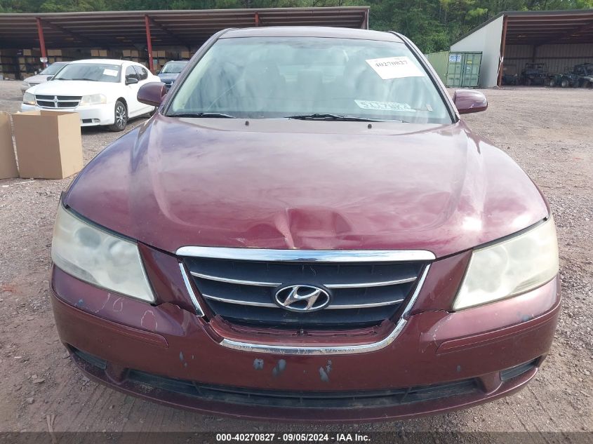 2010 Hyundai Sonata Gls VIN: 5NPET4AC4AH605740 Lot: 40270827