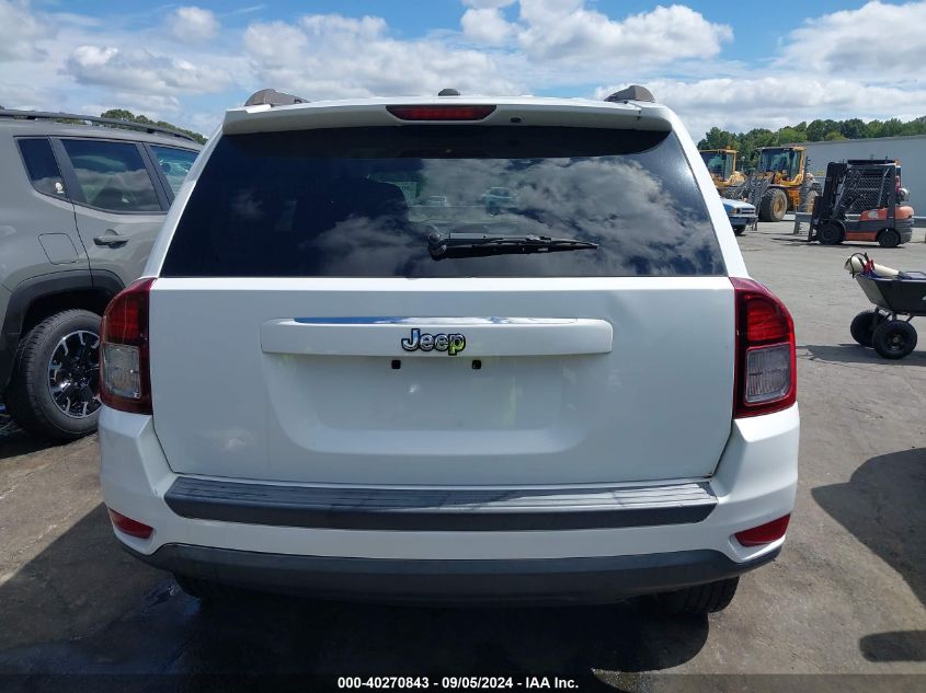 2016 Jeep Compass Sport VIN: 1C4NJCBA3GD743720 Lot: 40270843