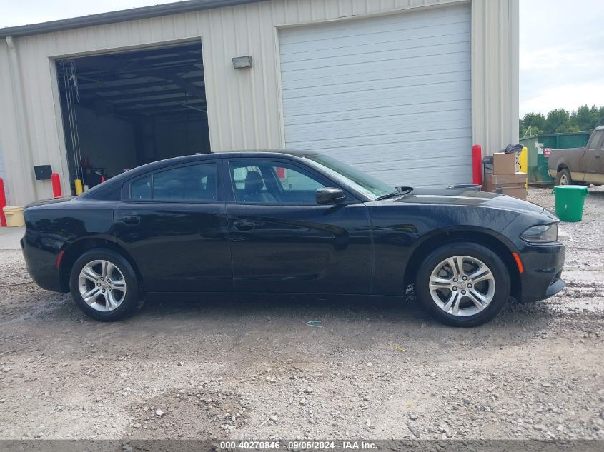 2022 Dodge Charger Sxt Rwd VIN: 2C3CDXBG3NH250702 Lot: 40270846