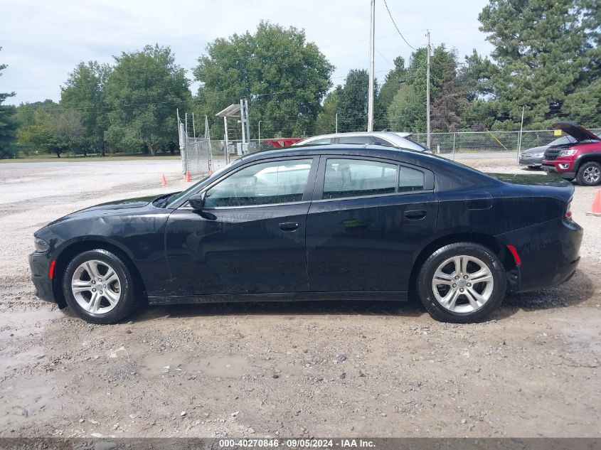 2022 Dodge Charger Sxt Rwd VIN: 2C3CDXBG3NH250702 Lot: 40270846