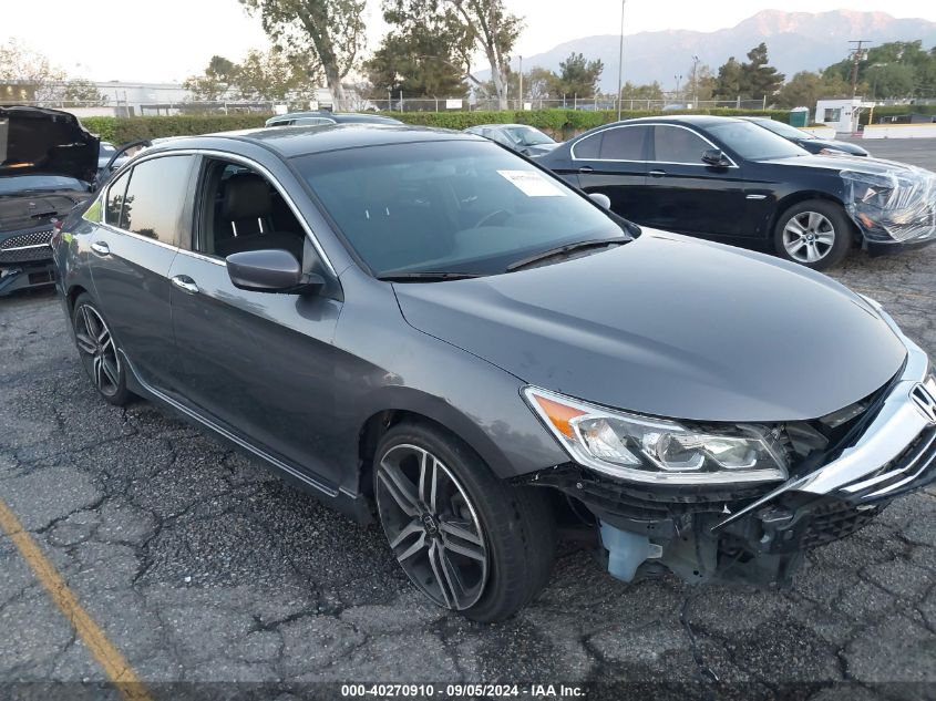 1HGCR2F57HA214105 2017 HONDA ACCORD - Image 1