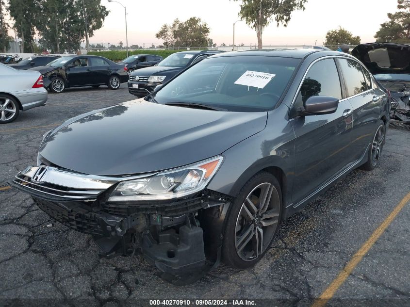 1HGCR2F57HA214105 2017 HONDA ACCORD - Image 2