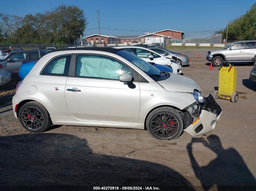 2018 Fiat 500C Abarth VIN: 3C3CFFJHXJT377799 Lot: 40270919