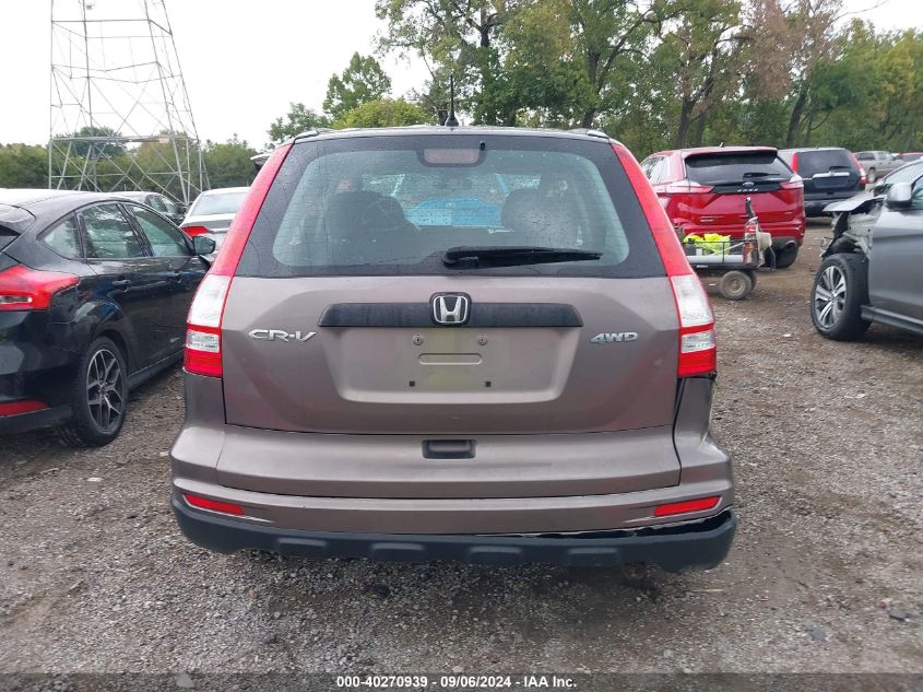 2010 Honda Cr-V Lx VIN: 5J6RE4H37AL093351 Lot: 40270939