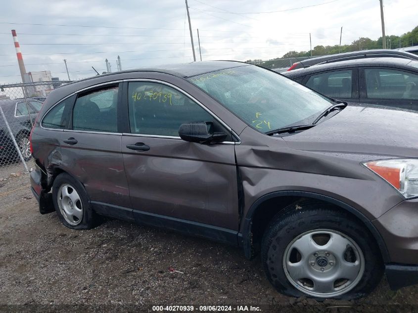 2010 Honda Cr-V Lx VIN: 5J6RE4H37AL093351 Lot: 40270939