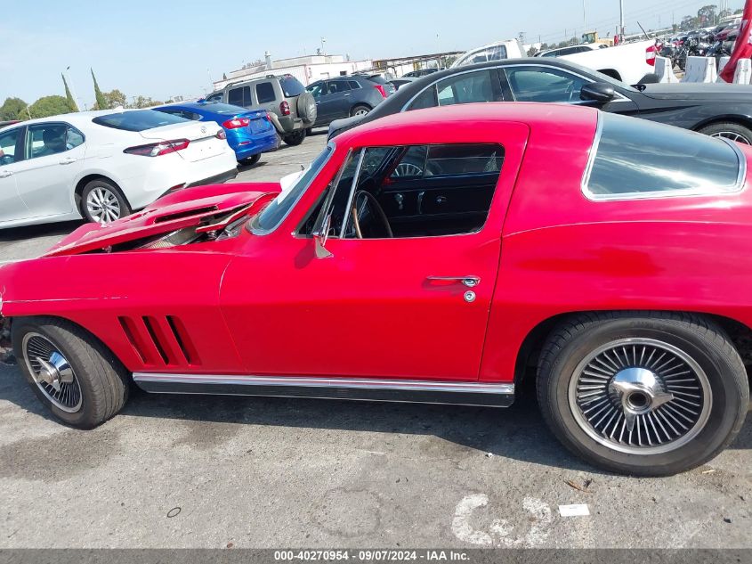 1965 Chevrolet Corvette VIN: 0000194675S123451 Lot: 40270954