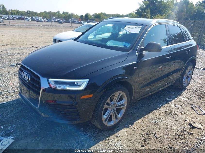 2016 Audi Q3 2.0T Premium Plus VIN: WA1GFCFS2GR018877 Lot: 40270957