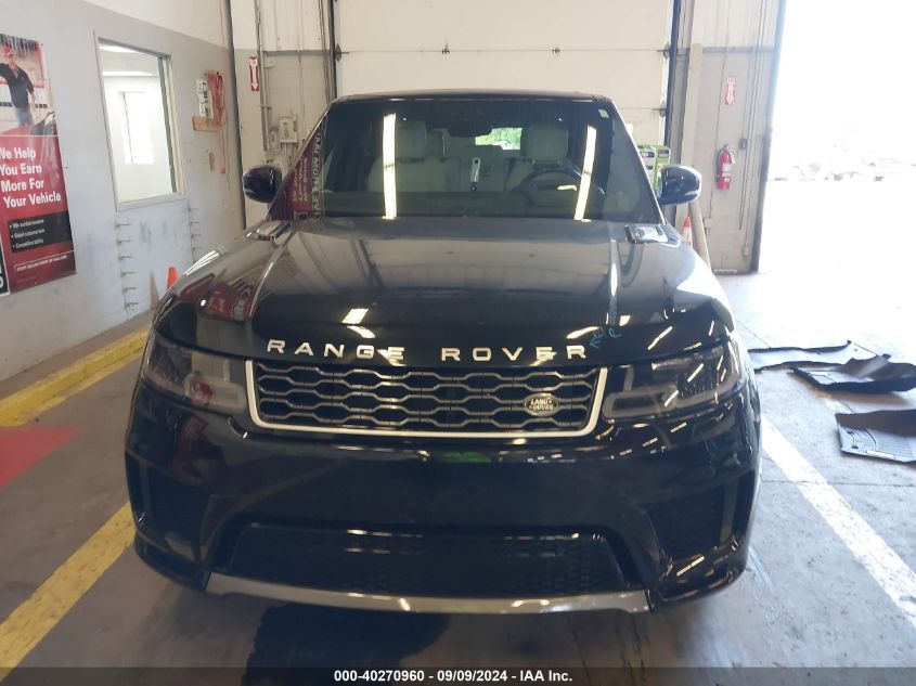 2019 Land Rover Range Rover Sport Hse VIN: SALWR2RV2KA834710 Lot: 40270960