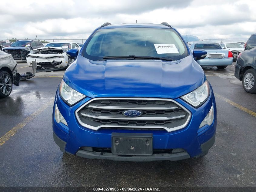 2021 Ford Ecosport Se VIN: MAJ3S2GE4MC410945 Lot: 40270985