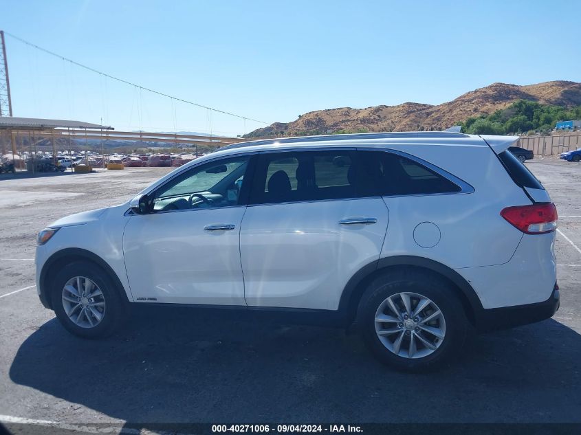 2018 Kia Sorento 3.3L Lx VIN: 5XYPGDA58JG429278 Lot: 40271006