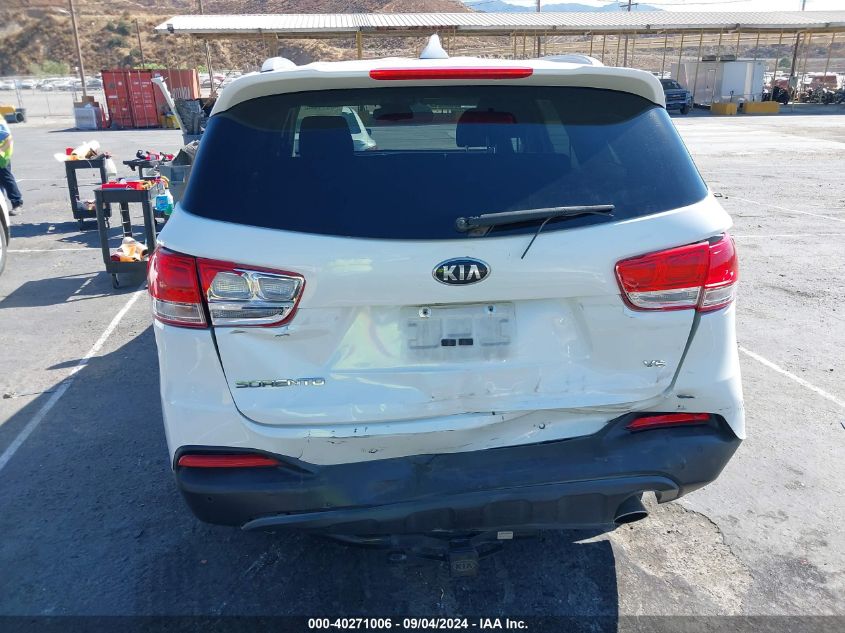 2018 Kia Sorento 3.3L Lx VIN: 5XYPGDA58JG429278 Lot: 40271006