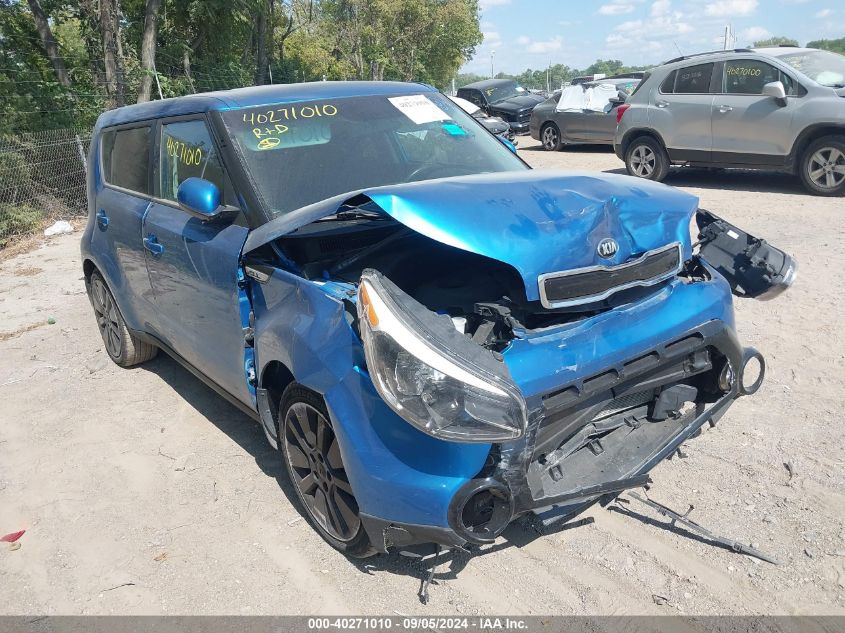 2016 Kia Soul + VIN: KNDJP3A58G7361246 Lot: 40271010