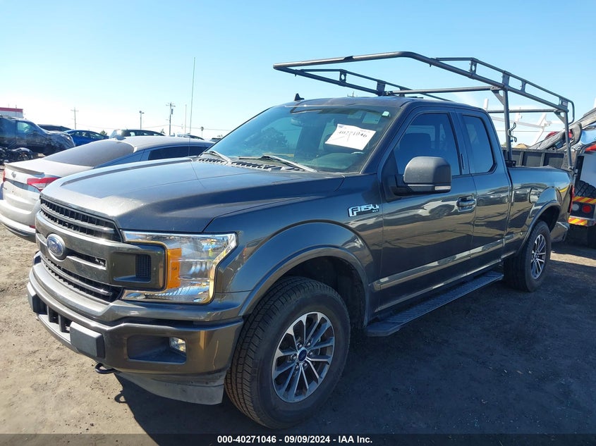VIN 1FTFX1E40LKD40359 2020 FORD F-150 XLT