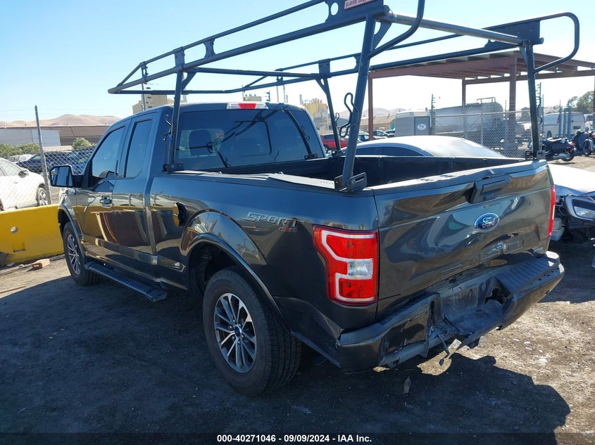 VIN 1FTFX1E40LKD40359 2020 FORD F-150 XLT