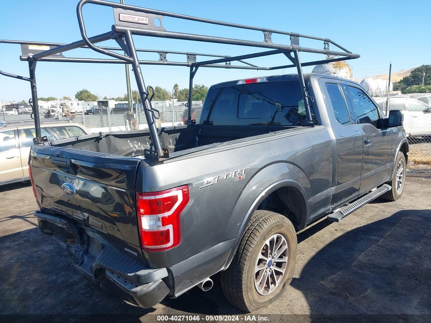 VIN 1FTFX1E40LKD40359 2020 FORD F-150 XLT