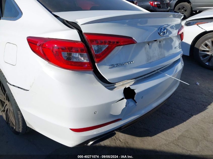 2015 Hyundai Sonata Sport/Limited VIN: 5NPE34AF8FH125170 Lot: 40271074