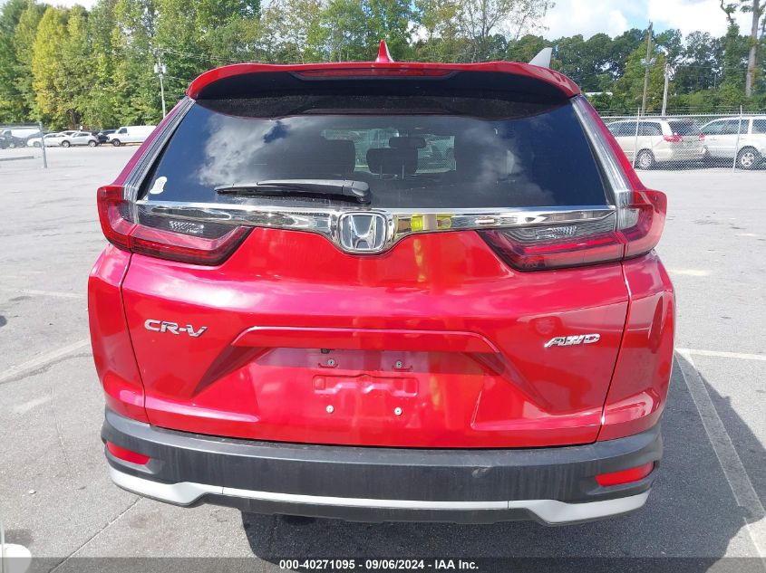 2020 Honda Cr-V Awd Ex-L VIN: 5J6RW2H85LL011830 Lot: 40271095