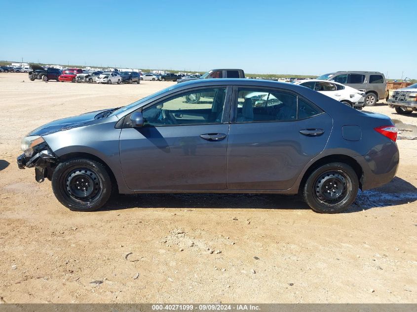 2015 Toyota Corolla Le VIN: 5YFBURHE5FP293149 Lot: 40271099