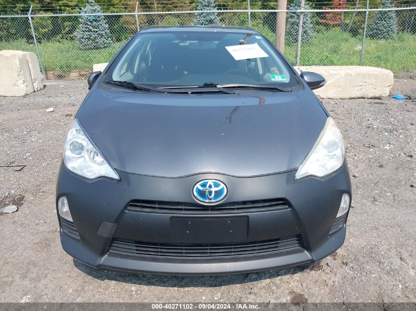 JTDKDTB37D1550401 2013 Toyota Prius C Two