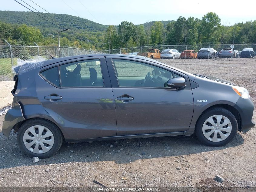 JTDKDTB37D1550401 2013 Toyota Prius C Two