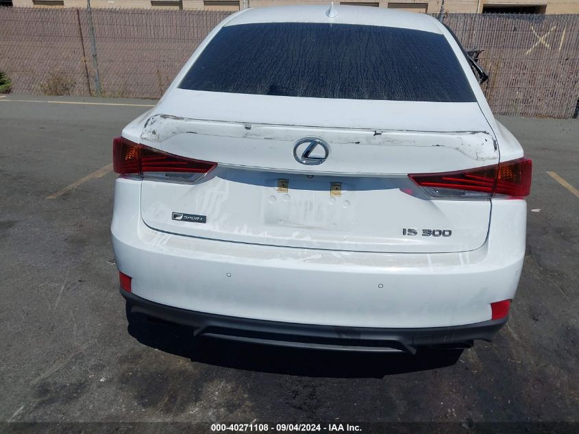 2019 Lexus Is 300 VIN: JTHBA1D22K5095866 Lot: 40271108