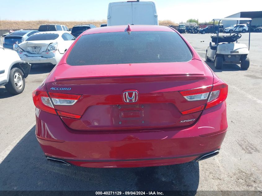 1HGCV1F35JA261269 2018 Honda Accord Sport