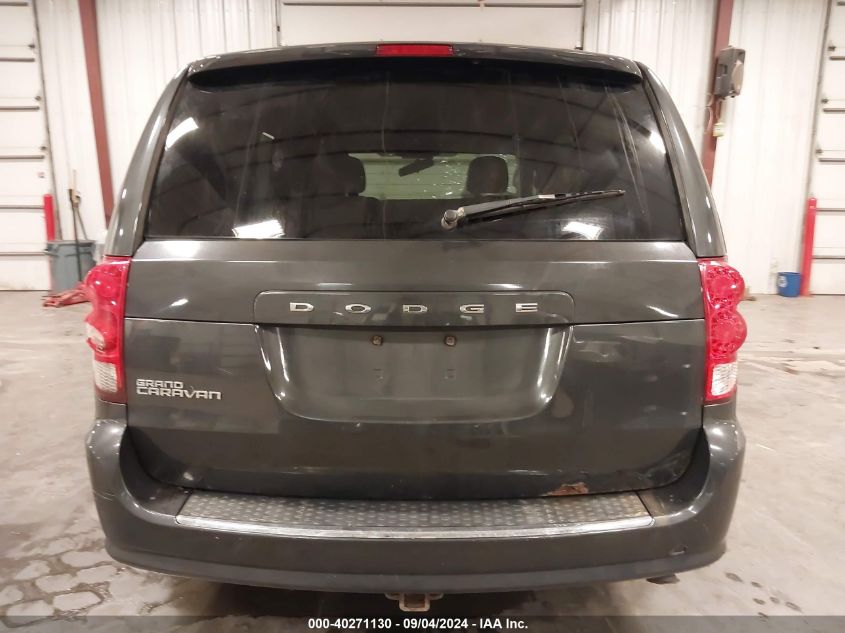 2012 Dodge Grand Caravan Se/Avp VIN: 2C4RDGBG9CR180037 Lot: 40271130