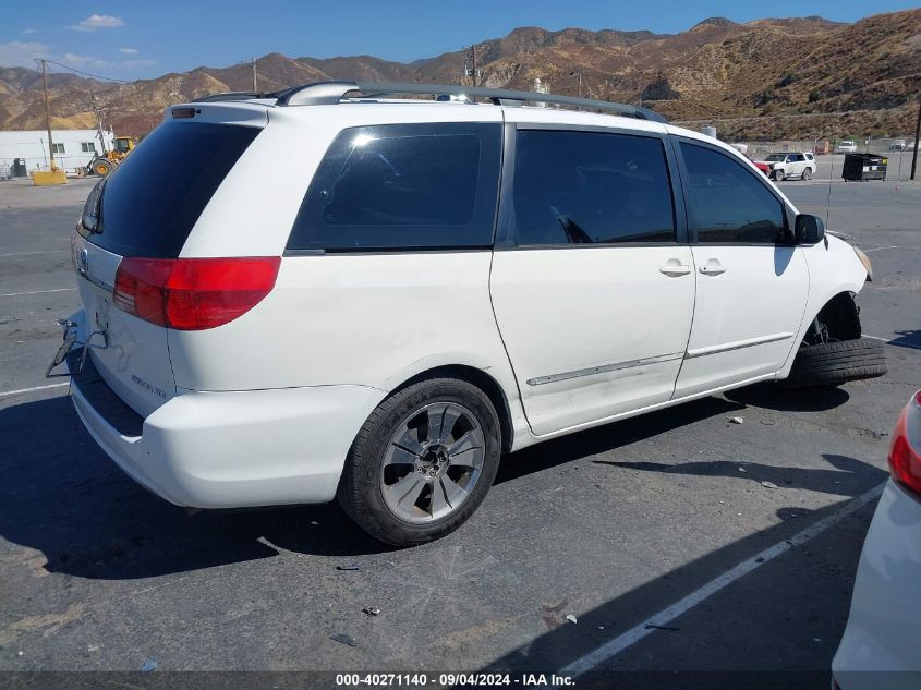 2004 Toyota Sienna Ce VIN: 5TDZA23C24S050715 Lot: 40271140