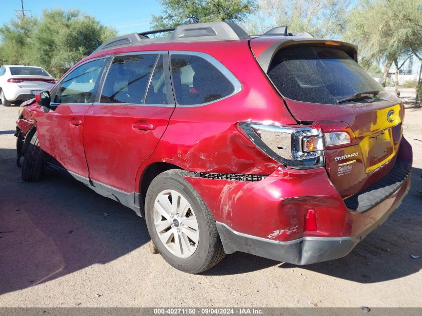 2016 Subaru Outback 2.5I Premium VIN: 4S4BSACC3G3220946 Lot: 40271150