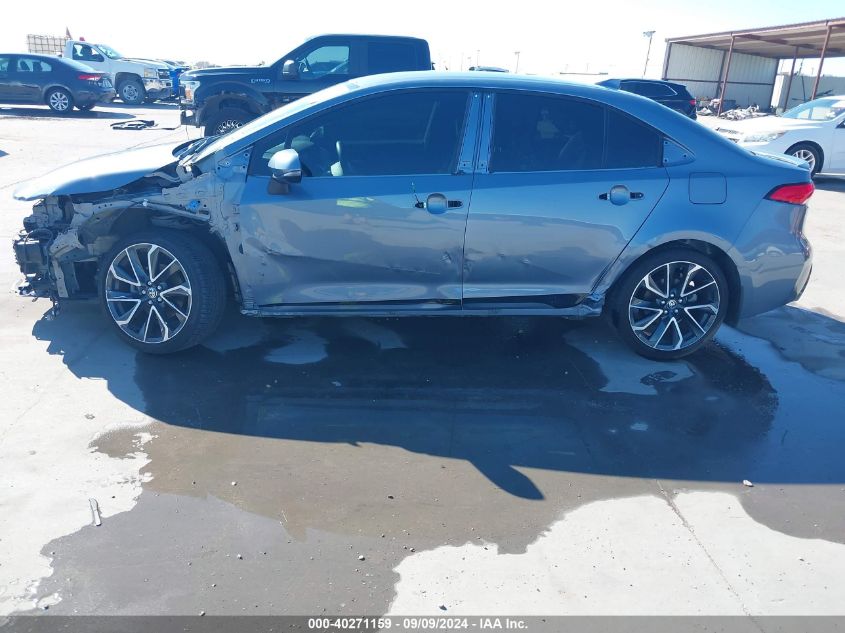 2022 Toyota Corolla Se VIN: JTDS4MCE8N3509691 Lot: 40271159