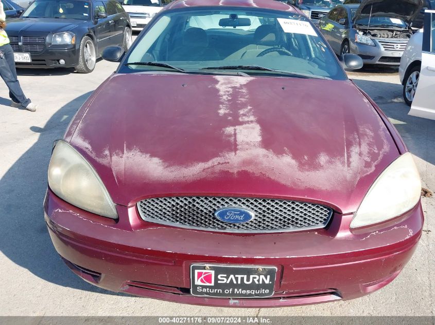 2007 Ford Taurus Se VIN: 1FAFP53U37A176973 Lot: 40271176