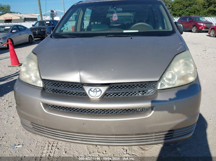 2005 Toyota Sienna Ce VIN: 5TDZA23C65S337752 Lot: 40271196