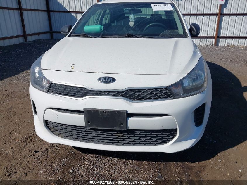 2018 Kia Rio Lx VIN: 3KPA24ABXJE079370 Lot: 40271262