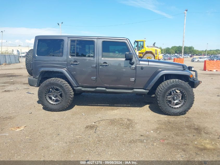 2014 Jeep Wrangler Unlimited Sahara VIN: 1C4BJWEG2EL285840 Lot: 40271275