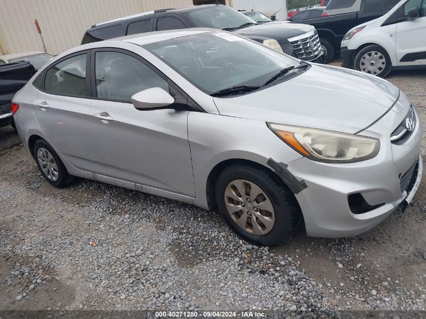 2015 Hyundai Accent Gls VIN: KMHCT4AE8FU860201 Lot: 40271280