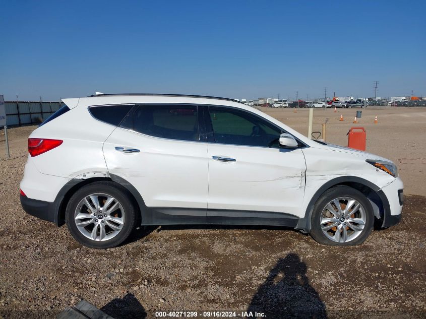 2014 Hyundai Santa Fe Sport 2.0L Turbo VIN: 5XYZU3LA8EG161098 Lot: 40271299