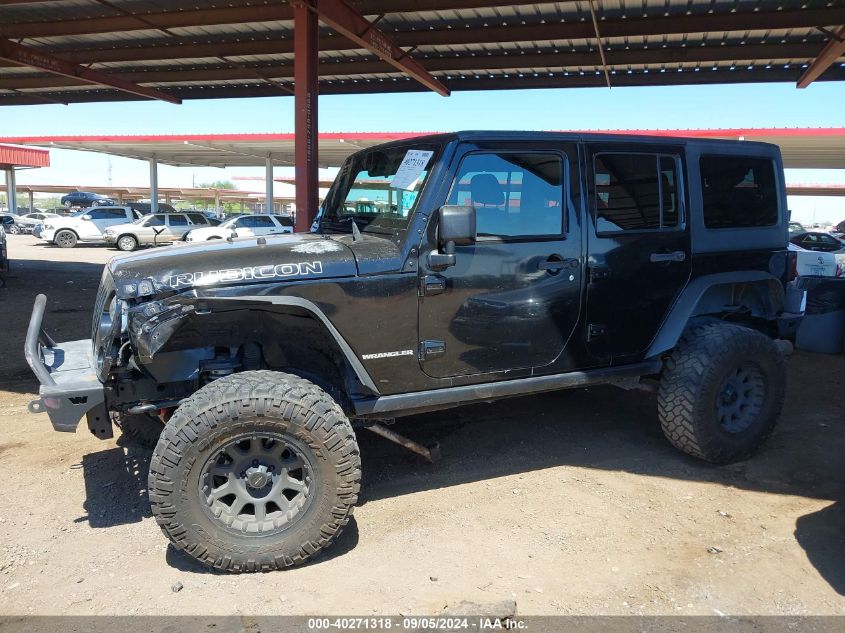 2012 Jeep Wrangler Unlimited Rubicon VIN: 1C4BJWFG9CL111078 Lot: 40271318