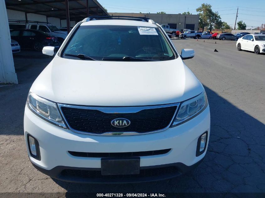 2014 Kia Sorento Lx V6 VIN: 5XYKT4A76EG462518 Lot: 40271328