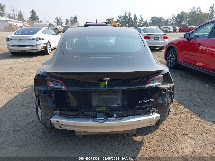 2020 Tesla Model 3 Performance Dual Motor All-Wheel Drive VIN: 5YJ3E1EC5LF623501 Lot: 40271339