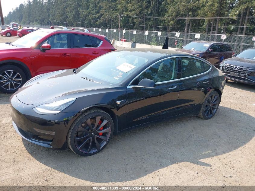 5YJ3E1EC5LF623501 2020 TESLA MODEL 3 - Image 2