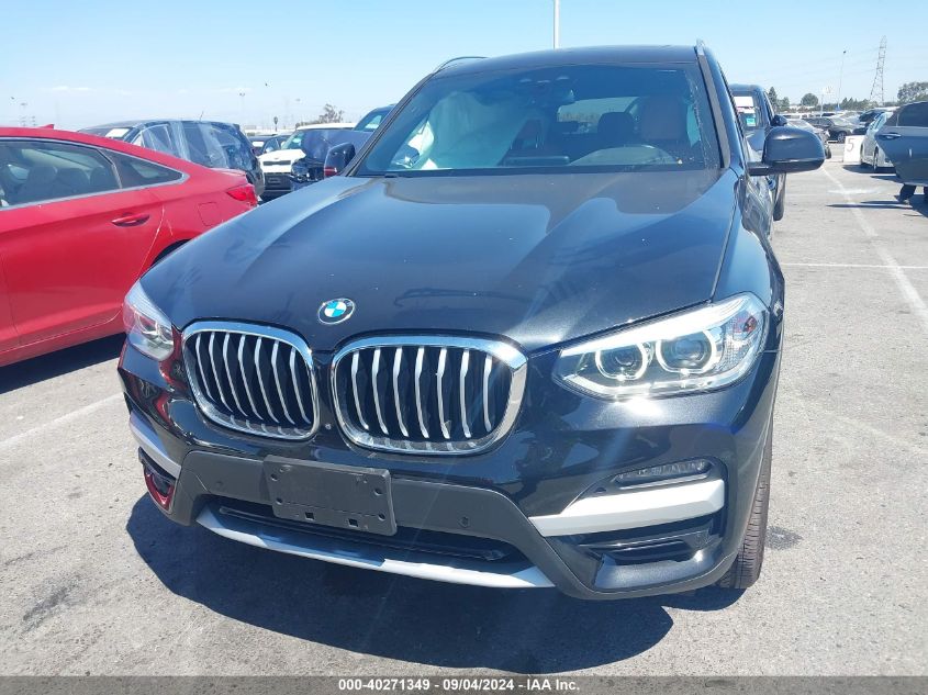 2020 BMW X3 xDrive30I VIN: 5UXTY5C05LLT34332 Lot: 40271349