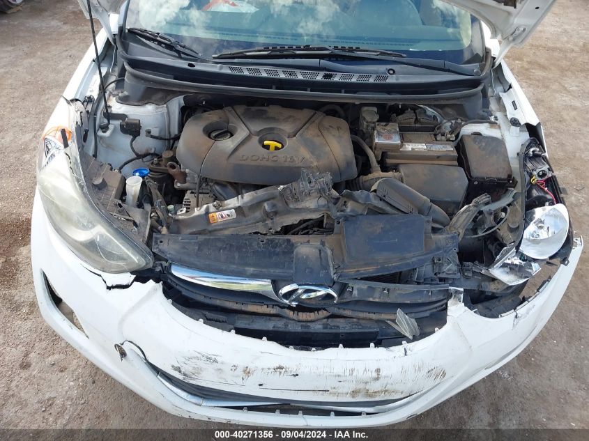 5NPDH4AE1DH292195 2013 Hyundai Elantra Gls