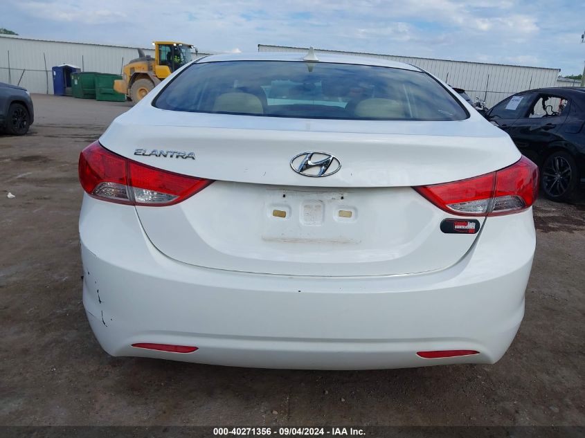 2013 Hyundai Elantra Gls VIN: 5NPDH4AE1DH292195 Lot: 40271356