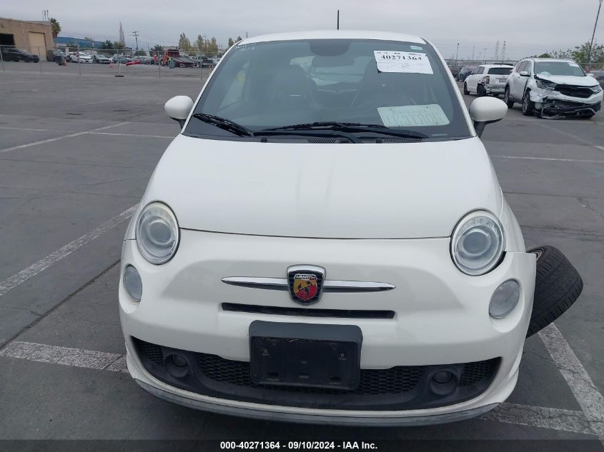 2015 Fiat 500 Abarth VIN: 3C3CFFFH6FT534597 Lot: 40271364