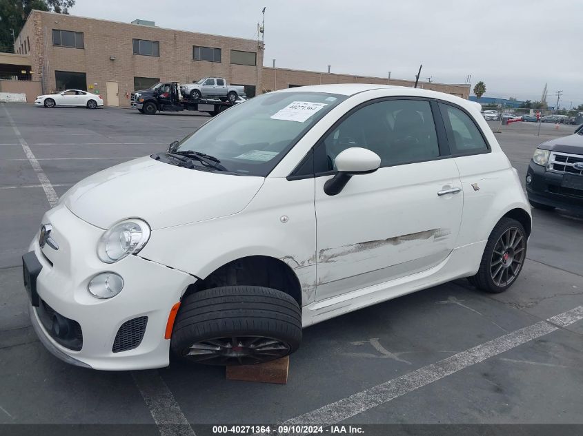 2015 Fiat 500 Abarth VIN: 3C3CFFFH6FT534597 Lot: 40271364