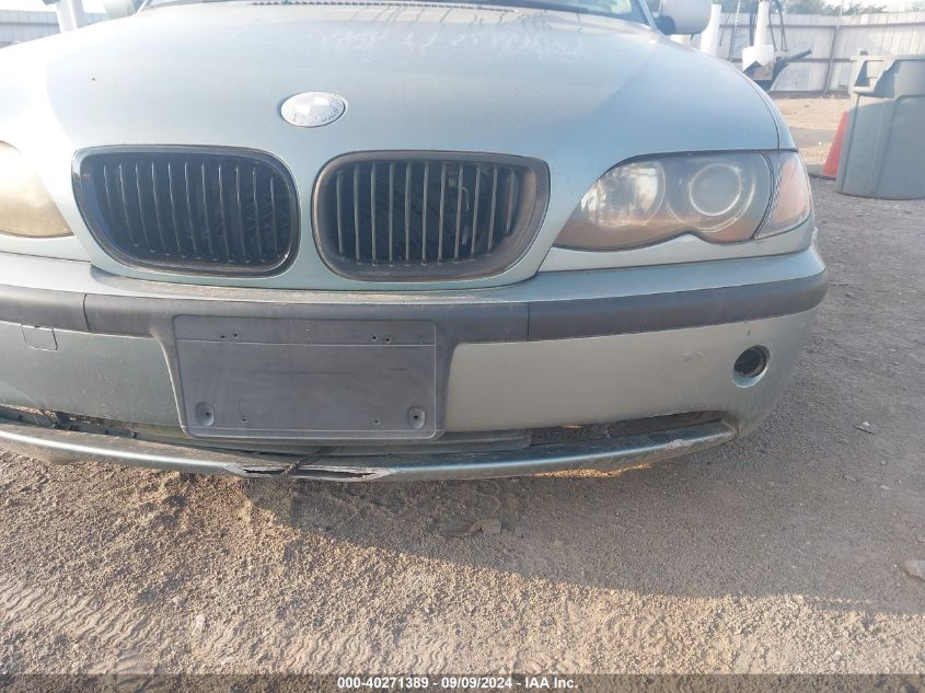 2003 BMW 325I VIN: WBAET37493NJ34341 Lot: 40271389