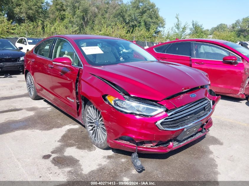 3FA6P0RU5JR203792 2018 FORD FUSION - Image 1