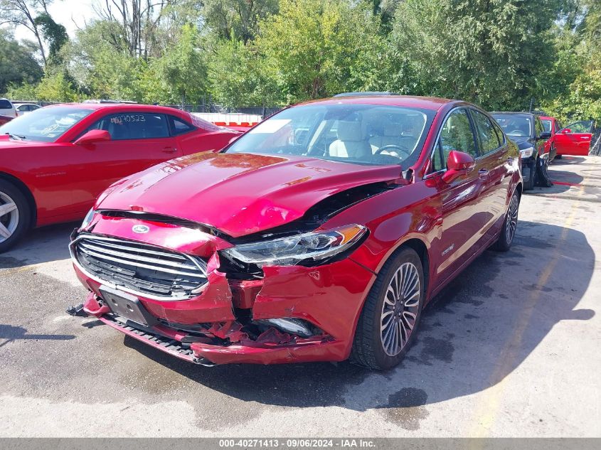 3FA6P0RU5JR203792 2018 FORD FUSION - Image 2